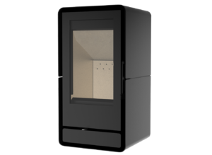 Stufa a legna Solzaima serie Tek Round Eco - immagine 2