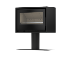 Stufa a legna Solzaima serie Back Box Slim Eco - immagine 2