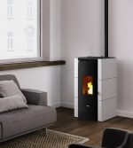 Stufa a pellet Cadel serie Cristal Plus 9kW - immagine 2