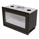 MCZ wood fireplace insert series Vivo 90Q Wood