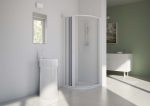 Forte rounded corner PVC shower enclosure SFERA and OMEGA series - Image 3