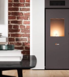 Cadel pellet stove series Maya Idro 24kW - immagine 2
