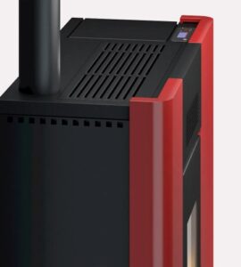 Cadel pellet stove series Maya Idro 24kW - immagine 4