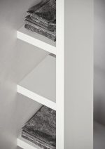 Radiatore di design IRSAP serie QUADRAQUA S bianco standard - immagine 3