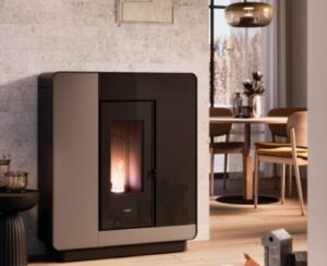 Stufa a pellet Cadel serie Elle Plus 9kW - immagine 4