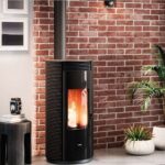 Cadel pellet stove series Spin Plus Airtech 9kW