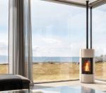 MCZ pellet stove series Curve Air Matic 8kW Core UP