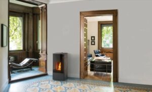 MCZ pellet stove series Eiko Natural Matic 6kW Core Rear - immagine 2