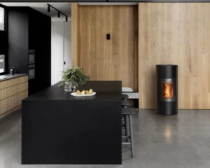MCZ pellet stove series Mood Comfort Air Matic 8kW Core