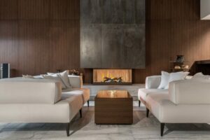 MaisonFire water electric fireplace series Brace 60 Wood - immagine 4