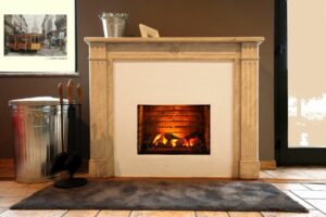 MaisonFire water electric fireplace series Focolare 60 Mattoni - Image 2