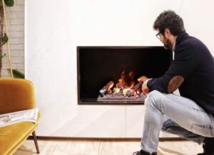 MaisonFire water electric fireplace series Incasso 90 Water - immagine 2