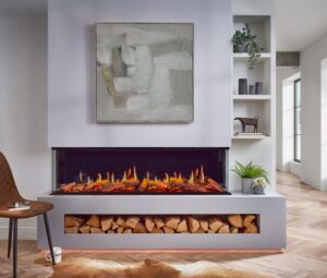 MaisonFire High Definition electric fireplace series Lhumi - immagine 2