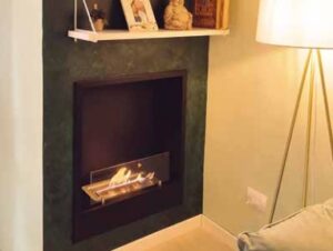MaisonFire built-in bioethanol fireplace series Nolita 