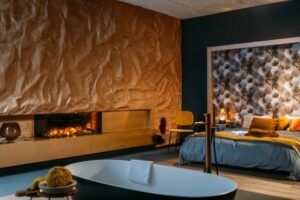 MaisonFire water electric fireplace series Elecharme Linear Angular - immagine 3