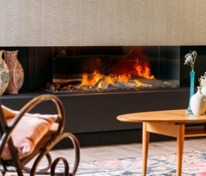 MaisonFire water electric fireplace series Elecharme Linear Angular - immagine 7