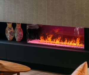 MaisonFire water electric fireplace series Elecharme Linear Angular - immagine 5