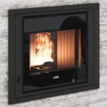 Pellet insert Cadel series Ponente 7kW - Image 3