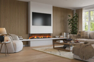 Camino elettrico a LED MaisonFire serie Galatti 150 - immagine 2