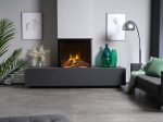 Camino elettrico a LED MaisonFire serie Velera frontale - immagine 3