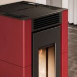 Pellet stove Cadel series Cristal 6kW - Image 2