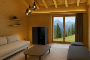 MCZ pellet stove Eiko 365 XUP: cool in summer, warm in winter - immagine 10