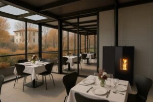 MCZ pellet stove Eiko 365 XUP: cool in summer, warm in winter - immagine 5