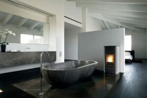 Stufa a pellet MCZ serie Clio Hydro 16kW S2 - immagine 5