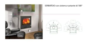 Dettagli termocamino combinato Maticfire