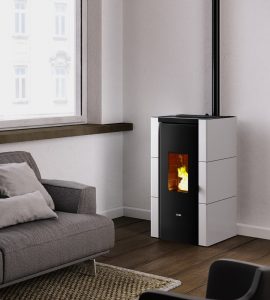 Cadel pellet stove series Cristal 9kW - Image 2