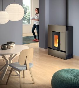 Stufa a pellet Cadel serie Mithos Plus 14kW - immagine 2