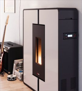 Cadel pellet stove series Tile Plus 10kW - Image 2