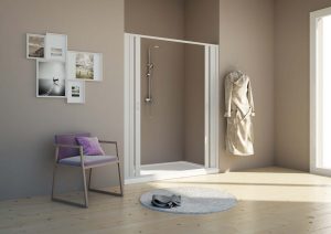 Box Doccia Forte in PVC a soffietto serie SIRIO con apertura centrale o laterale - immagine 4