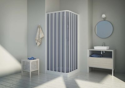 Forte corner PVC shower enclosure ALFA series | Grim Network