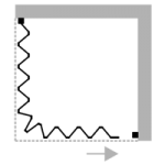 Forte corner PVC shower enclosure ALFA series - Image 3