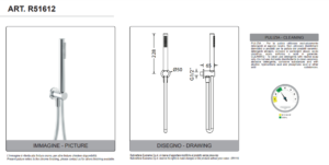 Kit doccia cilindrico Eurorama - immagine 3