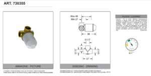 Built-in shower mixer by Eurorama Son Series - Image 5