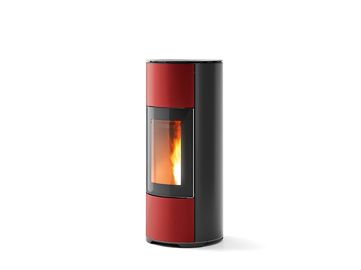 MCZ_Halo_bordeaux MCZ pellet stove series Halo Air 8 M2 - Image 1