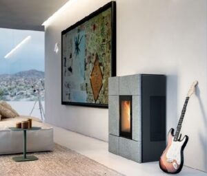 MCZ pellet stove series Stream Comfort Air 12kW M2  - Image 2