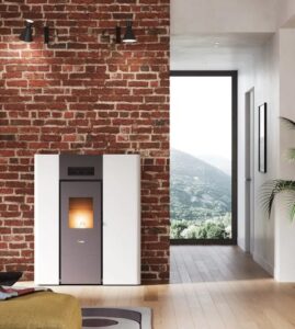 Stufa a pellet Cadel serie Maya Idro 24kW - immagine 4