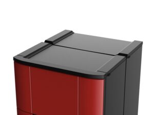 Stufa a pellet MCZ serie Jazz Hydromatic 30kW M1+ - immagine 4