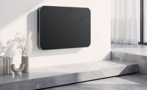 Radiatore di design IRSAP serie Relax Hybrid Orizzontale con altezza 650mm e larghezza 1120mm