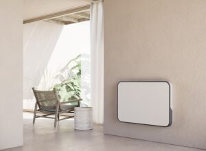 Radiatore di design IRSAP serie Relax Hybrid Orizzontale con altezza 650mm e larghezza 920mm