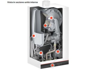 Caldaia murale a condensazione Viessmann serie Vitodens 100-E - immagine 4
