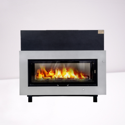 Termocamino a legna Bifacciale Eta Kamini serie 16:9 | Grim Network