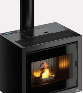 Cadel pellet stove series Quasimodo 9kW UP-Twin - Image 3