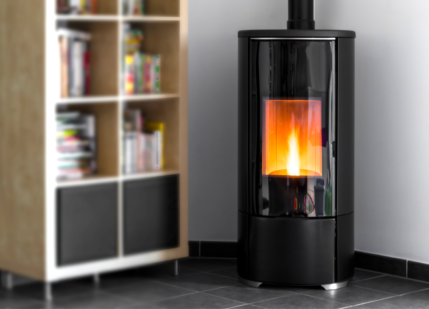pellet stove