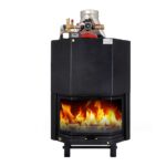 Termocamino a legna Eta Kamini serie Prisma Easy Fire