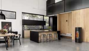 Stufa a pellet MCZ serie Mood Comfort Air Matic 8kW Core - immagine 2