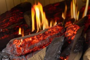 Camino elettrico ad alta definizione MaisonFire serie Encanto 70 - immagine 3